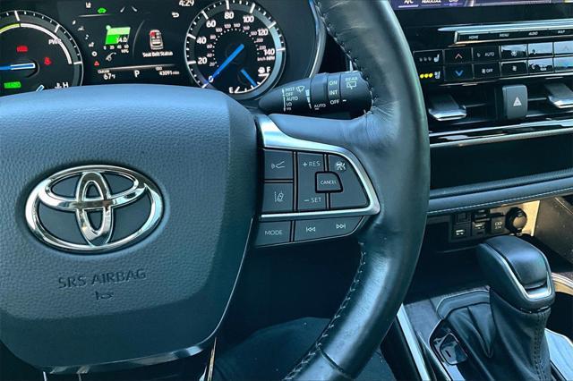 used 2021 Toyota Highlander Hybrid car, priced at $46,275