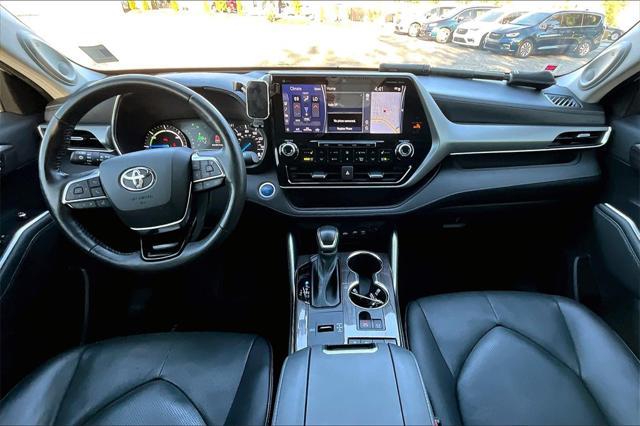 used 2021 Toyota Highlander Hybrid car, priced at $46,275