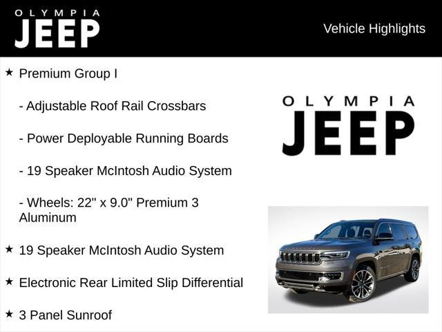new 2025 Jeep Wagoneer car, priced at $78,998