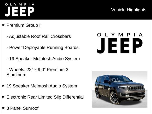 new 2025 Jeep Wagoneer car, priced at $82,700
