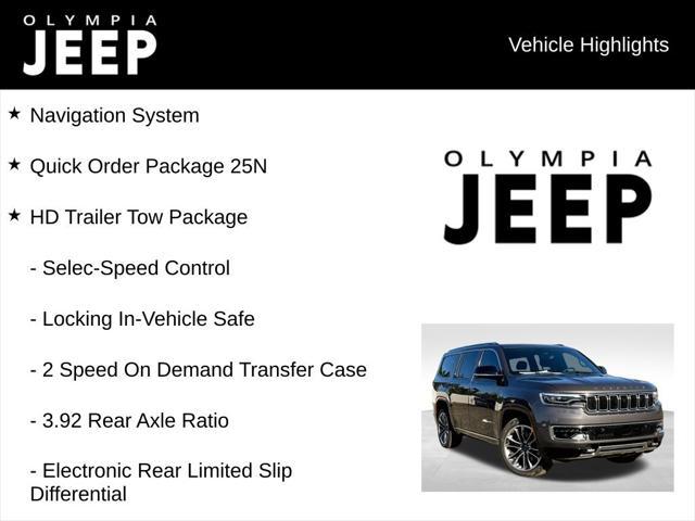 new 2025 Jeep Wagoneer car, priced at $82,700