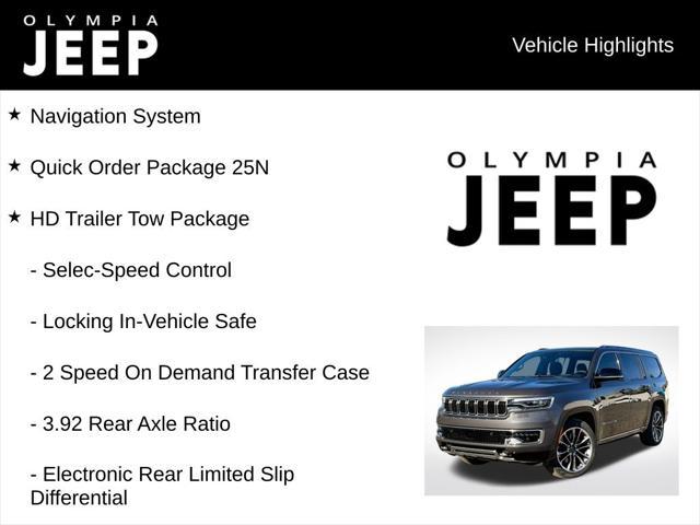 new 2025 Jeep Wagoneer car, priced at $78,998