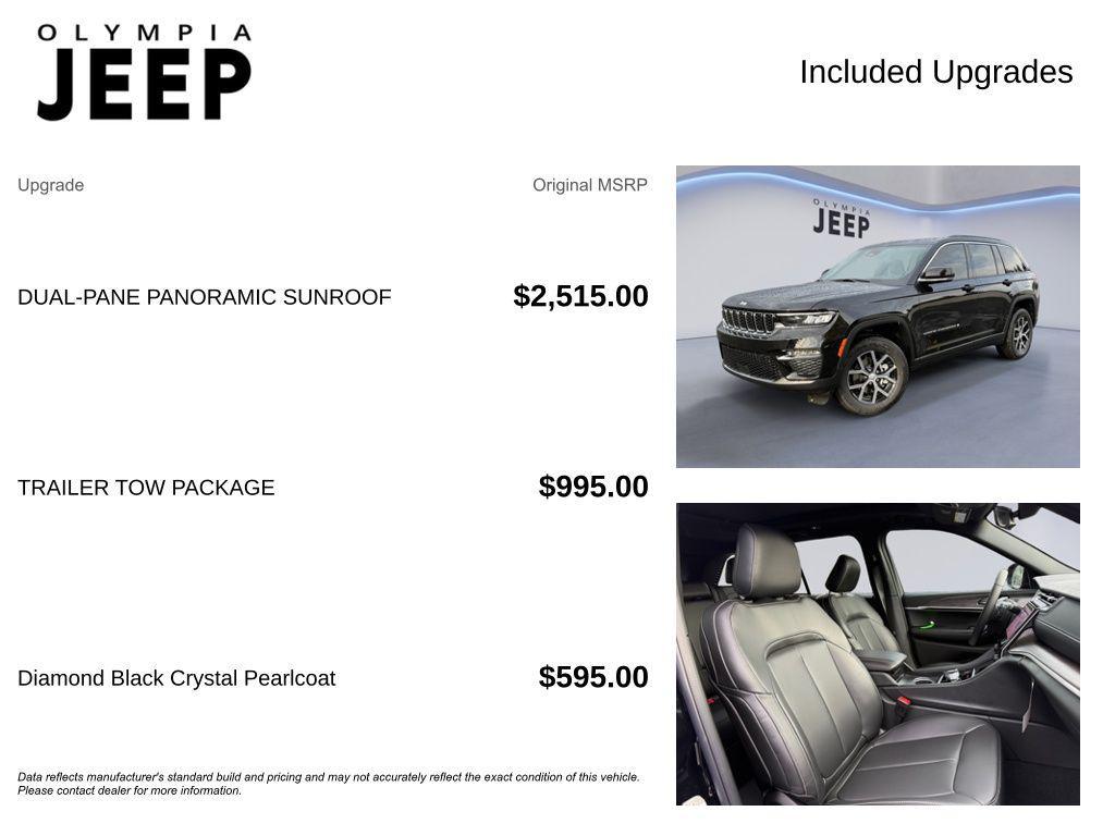 new 2025 Jeep Grand Cherokee car, priced at $46,296