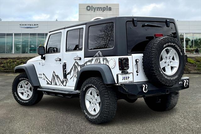 used 2013 Jeep Wrangler Unlimited car, priced at $15,625