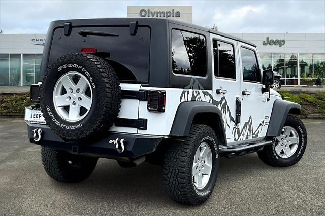 used 2013 Jeep Wrangler Unlimited car, priced at $15,625