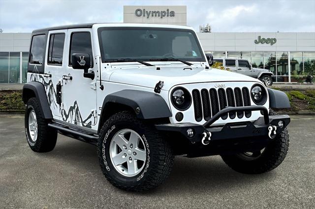 used 2013 Jeep Wrangler Unlimited car, priced at $15,625