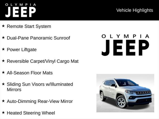 new 2024 Jeep Compass car, priced at $33,488
