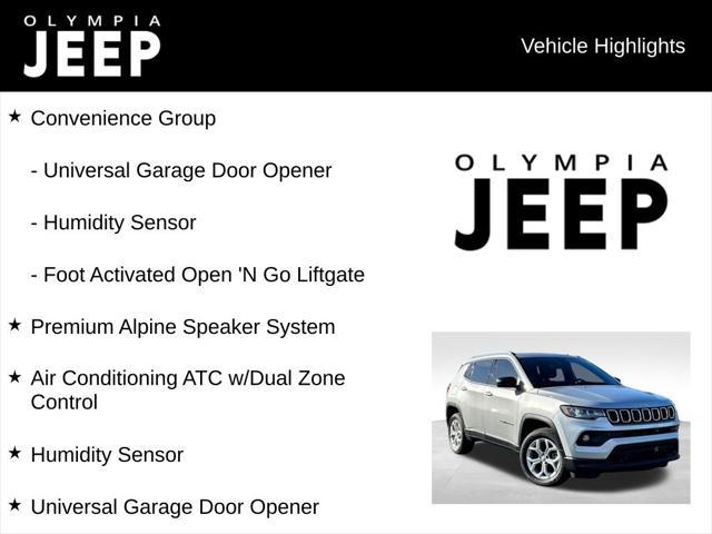 new 2024 Jeep Compass car, priced at $33,488
