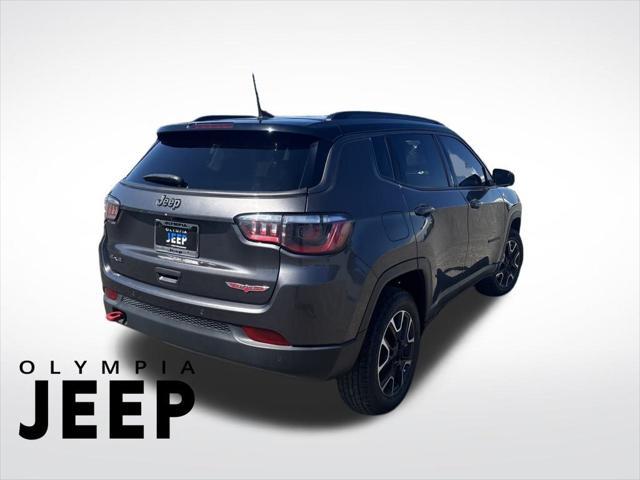 used 2021 Jeep Compass car, priced at $20,923