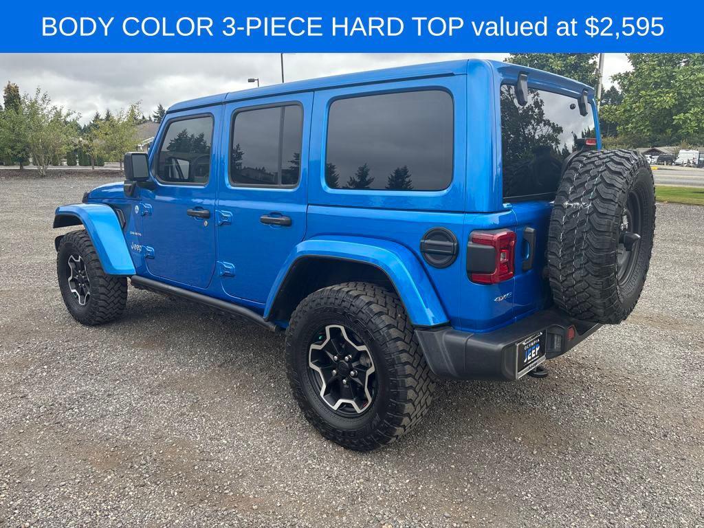 used 2021 Jeep Wrangler Unlimited 4xe car, priced at $29,989