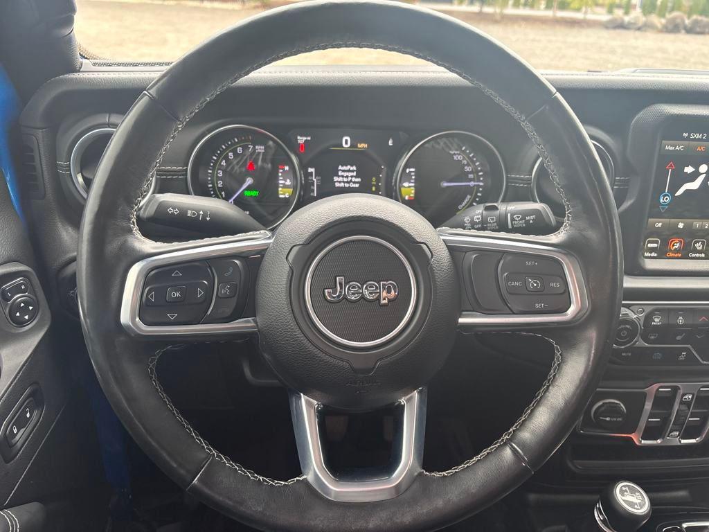 used 2021 Jeep Wrangler Unlimited 4xe car, priced at $29,989