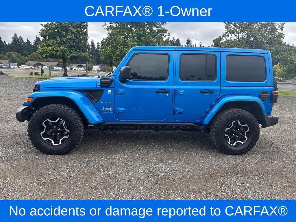 used 2021 Jeep Wrangler Unlimited 4xe car, priced at $29,989