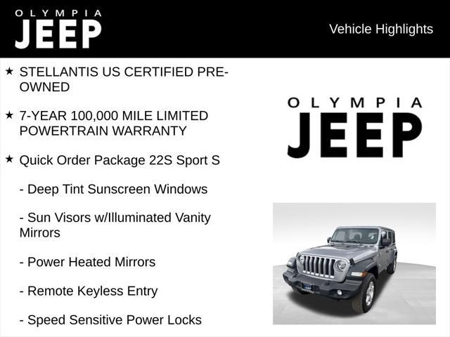 used 2020 Jeep Wrangler Unlimited car, priced at $28,333
