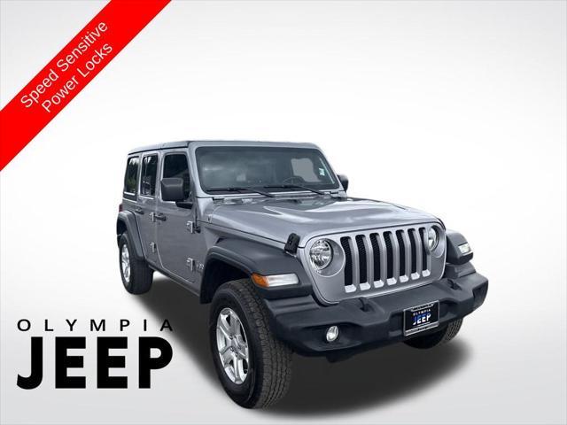 used 2020 Jeep Wrangler Unlimited car, priced at $27,887