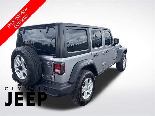 used 2020 Jeep Wrangler Unlimited car, priced at $27,887