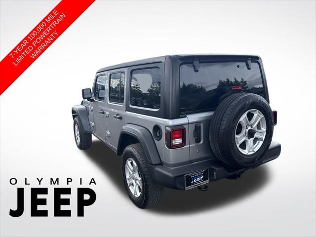 used 2020 Jeep Wrangler Unlimited car, priced at $27,887