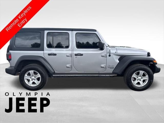 used 2020 Jeep Wrangler Unlimited car, priced at $28,333