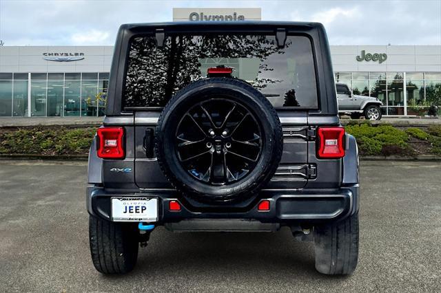 used 2022 Jeep Wrangler Unlimited 4xe car, priced at $33,109