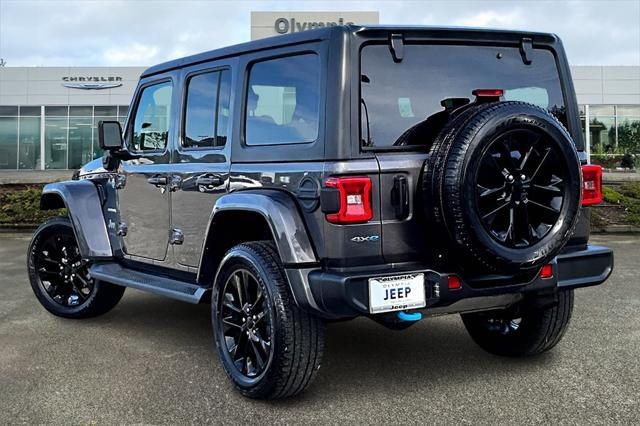used 2022 Jeep Wrangler Unlimited 4xe car, priced at $33,109