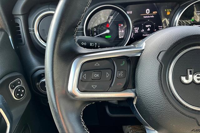 used 2022 Jeep Wrangler Unlimited 4xe car, priced at $33,109