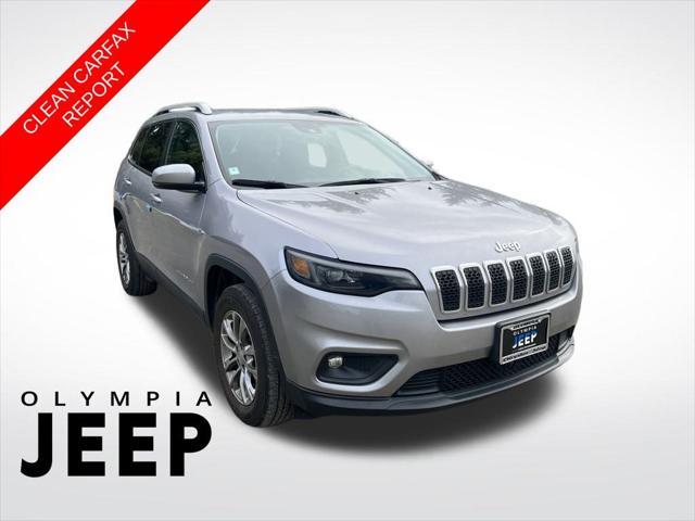 used 2021 Jeep Cherokee car, priced at $21,997