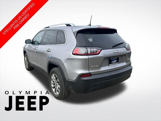 used 2021 Jeep Cherokee car, priced at $21,997