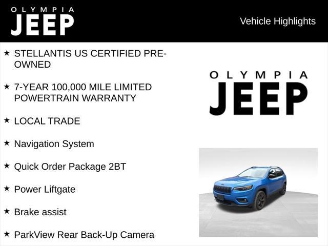 used 2023 Jeep Cherokee car, priced at $24,716