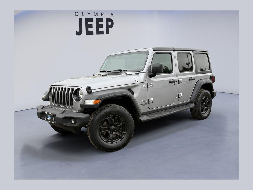 used 2020 Jeep Wrangler Unlimited car, priced at $22,998