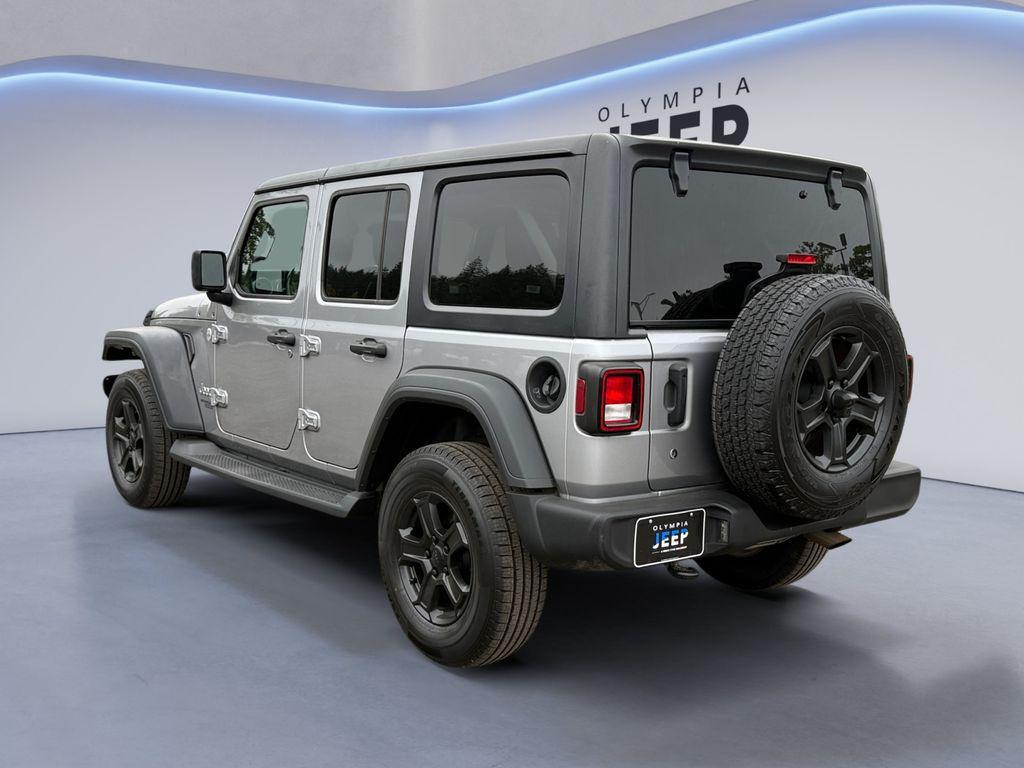 used 2020 Jeep Wrangler Unlimited car, priced at $25,927