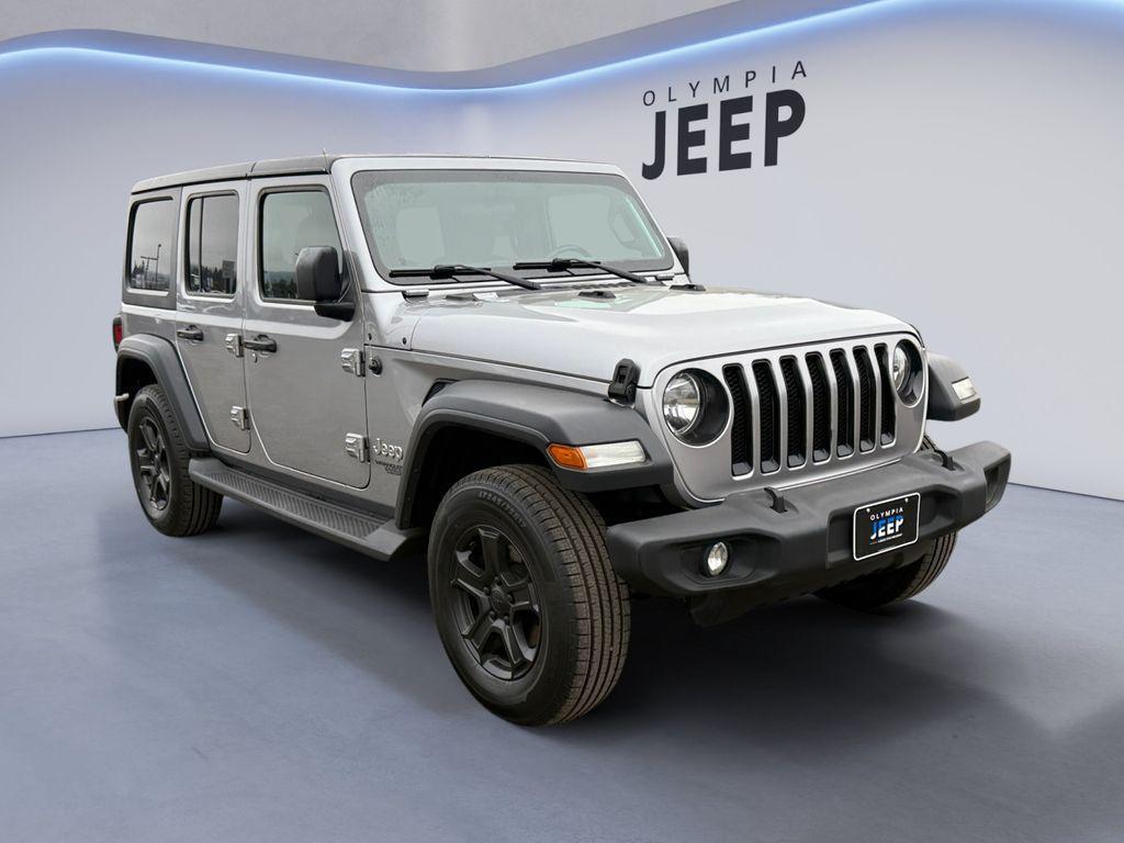 used 2020 Jeep Wrangler Unlimited car, priced at $25,927
