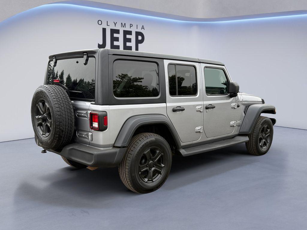 used 2020 Jeep Wrangler Unlimited car, priced at $25,927