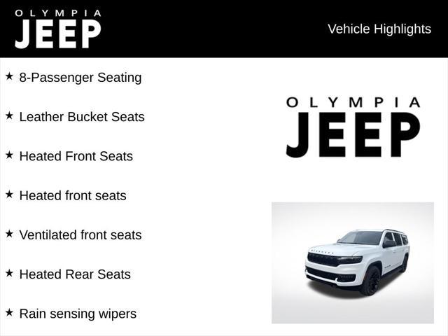 new 2025 Jeep Wagoneer L car, priced at $76,845