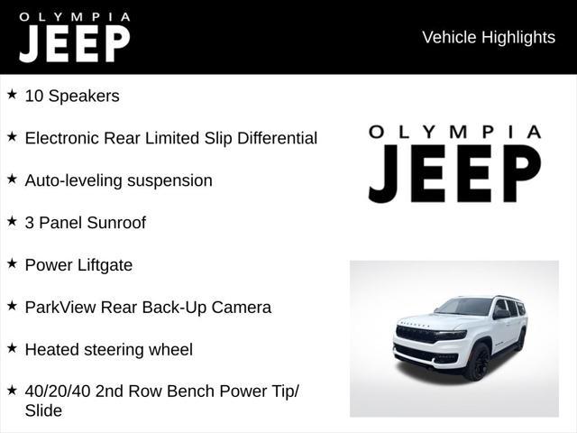 new 2025 Jeep Wagoneer L car, priced at $76,845