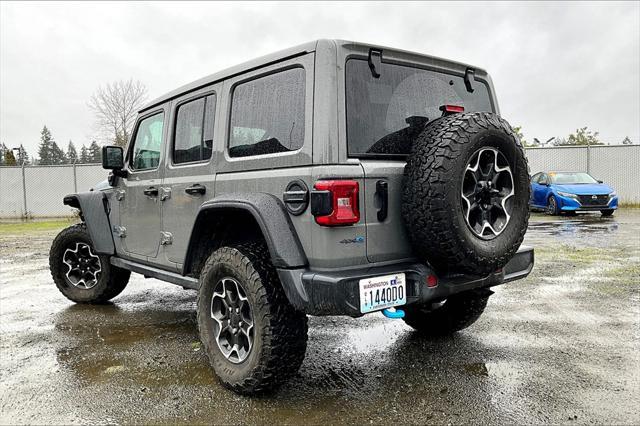 used 2021 Jeep Wrangler Unlimited 4xe car, priced at $41,995