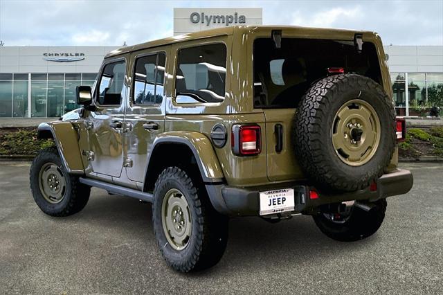 new 2025 Jeep Wrangler car, priced at $62,500