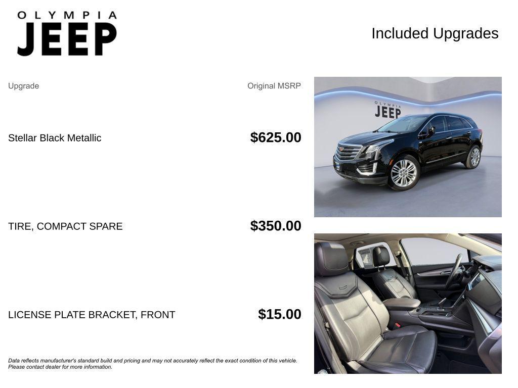 used 2018 Cadillac XT5 car, priced at $20,488