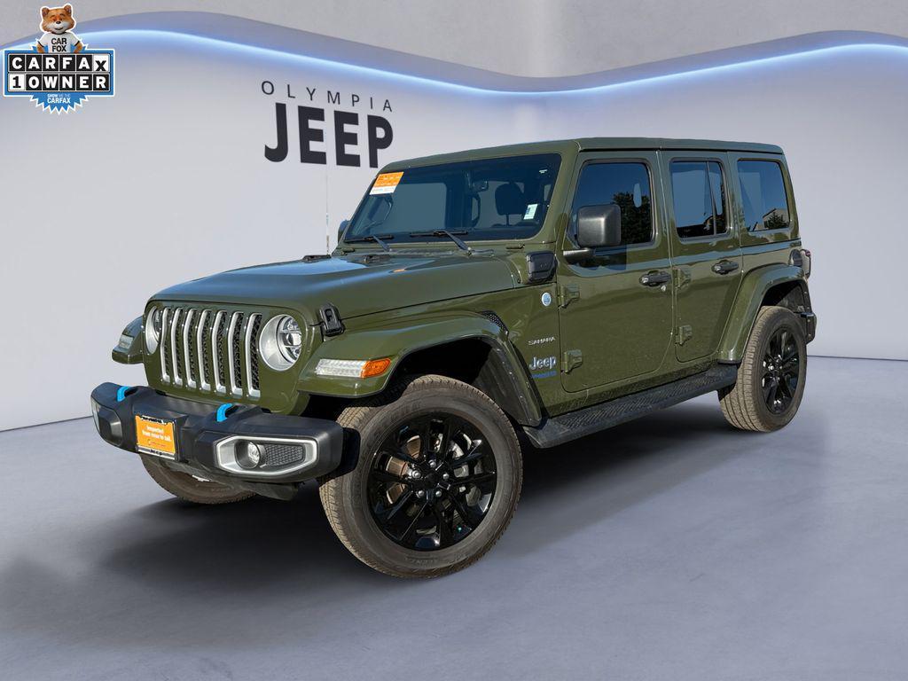 used 2022 Jeep Wrangler Unlimited 4xe car, priced at $30,978