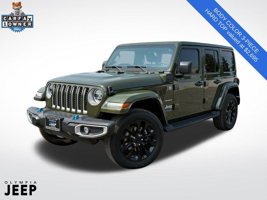 used 2022 Jeep Wrangler Unlimited 4xe car, priced at $34,493