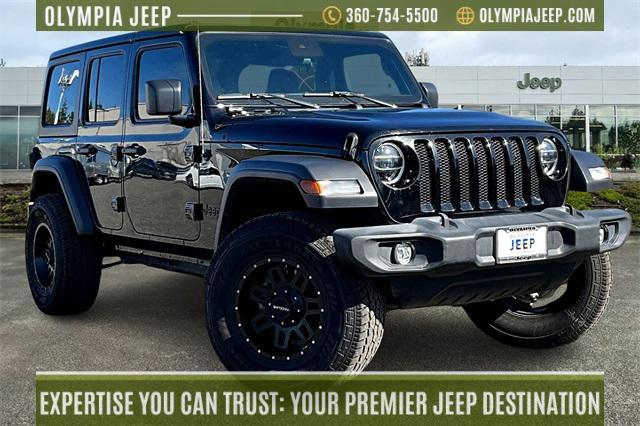 used 2022 Jeep Wrangler Unlimited car, priced at $37,888
