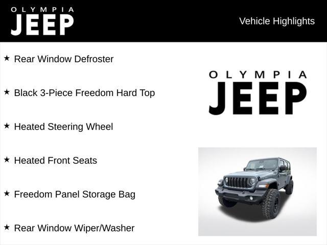 new 2025 Jeep Wrangler car, priced at $46,081