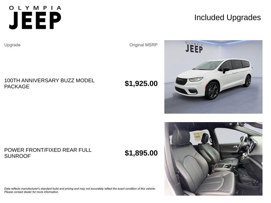 new 2026 Chrysler Pacifica car, priced at $52,455