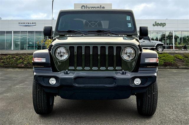 used 2021 Jeep Wrangler car, priced at $28,887