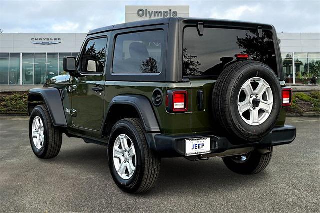 used 2021 Jeep Wrangler car, priced at $28,887