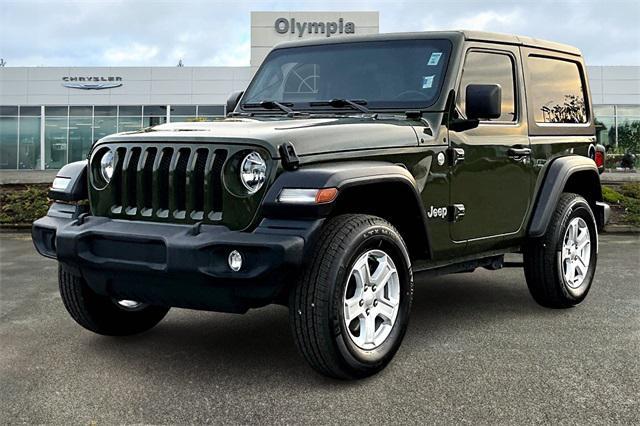 used 2021 Jeep Wrangler car, priced at $28,887