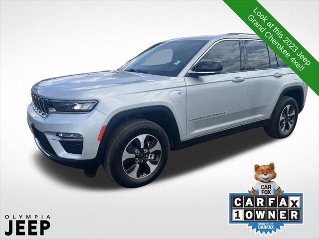 used 2023 Jeep Grand Cherokee 4xe car, priced at $31,488