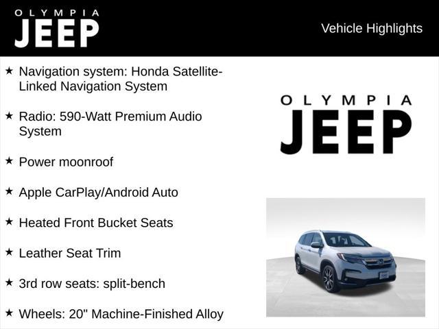 used 2022 Honda Pilot car, priced at $34,498