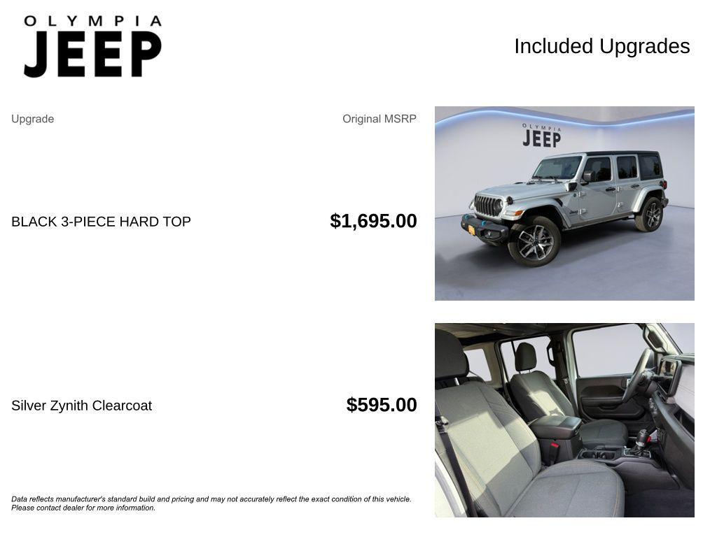 used 2024 Jeep Wrangler 4xe car, priced at $32,998