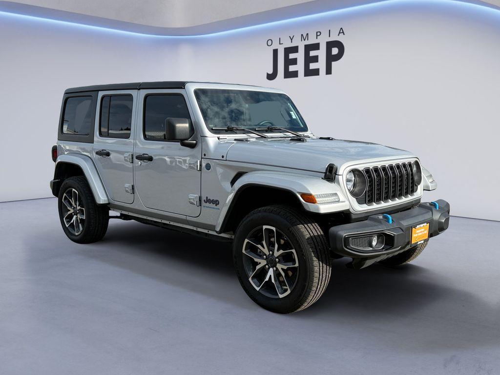 used 2024 Jeep Wrangler 4xe car, priced at $32,998