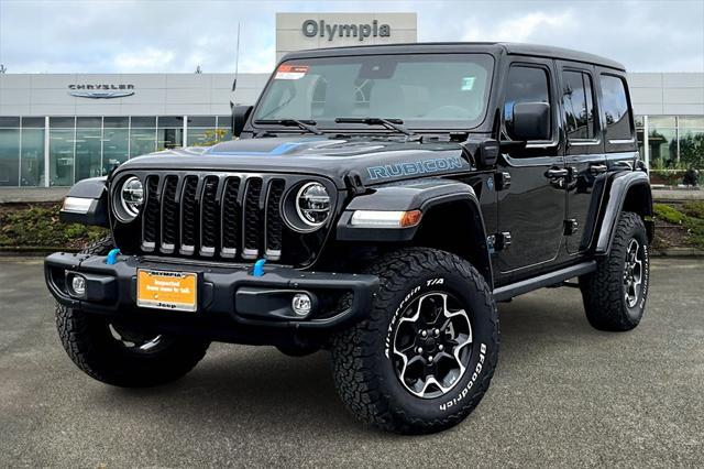 used 2021 Jeep Wrangler Unlimited 4xe car, priced at $36,410