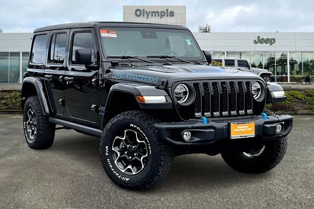 used 2021 Jeep Wrangler Unlimited 4xe car, priced at $36,410